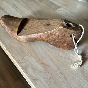 Vintage Wooden Ladies Shoe Form